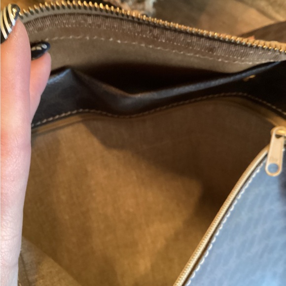 Authentic vintage, Celine Macadam travel tote, Boston bag. - Picture 8 of 14